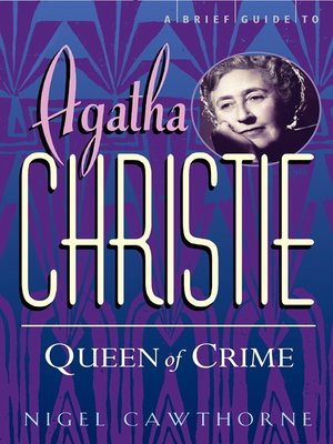 cover image of A Brief Guide to Agatha Christie